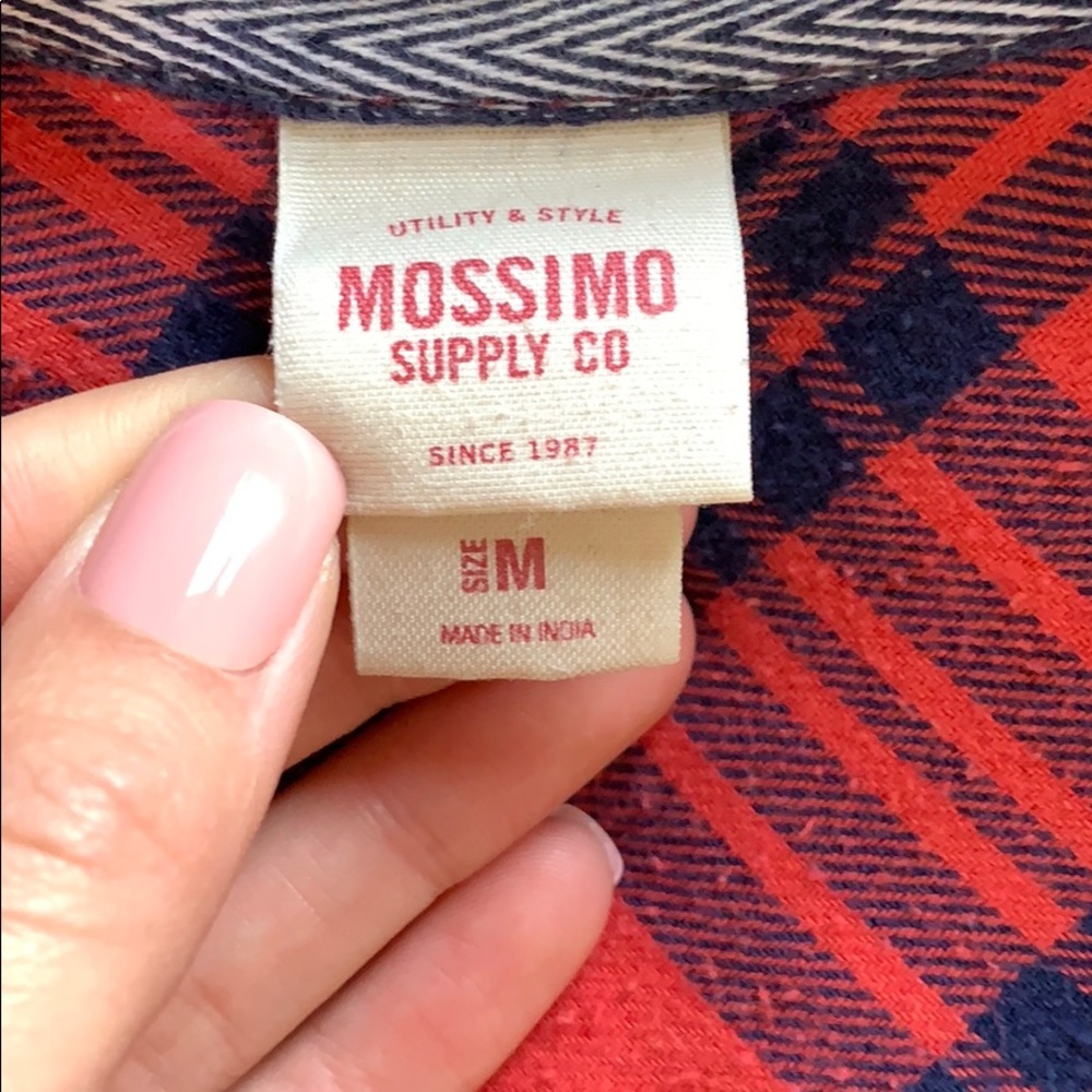 MOSSIMO flannel. - Picture 2 of 3